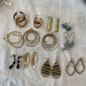 11 Pairs of Earrings